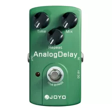 Pedal De Efecto Joyo Vintage Analog Delay Jf-33 Verde