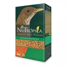 Nutrópica Sabiá E Pássaro Preto - 300g