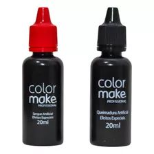 Kit Sangue Artificial Colormake Realista Maquiagem Artística