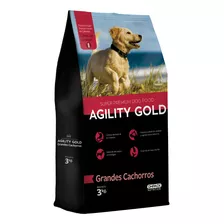 Alimento Para Perro Agility Gold Grandes Cachorros 3 Kg