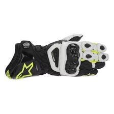 Guantes Largos De Piel Para Moto Alp