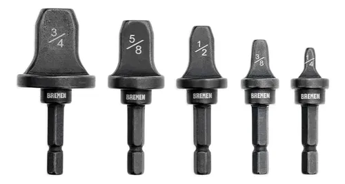 Puntas Pestanadoras Para Canos Tipo Spin Bremen 5pzs 8708