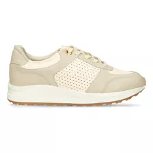 Tenis Casuales Beige-talco Bata Isamar Mujer