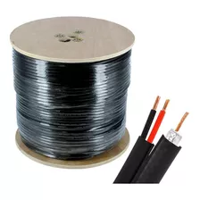 Cable Siames Nrg+ Coaxil + Corriente 305m Mini Isamilma