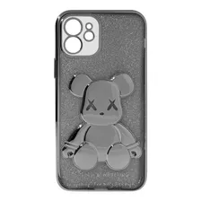 Funda iPhone 12 Oso Plateado