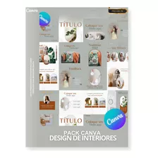 Pack Canva Designer De Interiores - Artes Profissionais