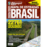 O Mapograf Guia - Mapa De Estradas Brasil 2021, De On Line A. Editora Ibc - Instituto Brasileiro De Cultura Ltda, Capa Mole Em PortuguÃªs, 2020