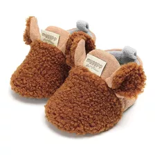 Zapatillas De Felpa, Zapatos Infantiles De Invierno Casa