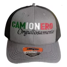 Gorra Camionero, Trailer, Tipo Trucker Cierre De Broche