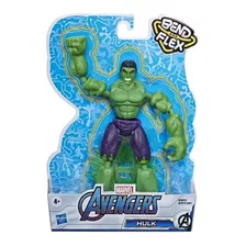 Boneco Hulk Bend And Flex - Marvel Vingadores - Hasbro