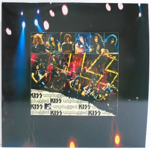 Kiss 1996 Mtv Unplugged Lp Duplo Importado Colorido