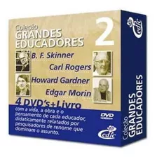 Dvds Os Grandes Educadores 2 Da Editora Cedic