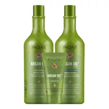 Kit Inoar Argan Sh+cond2x1l+leave-in 50g