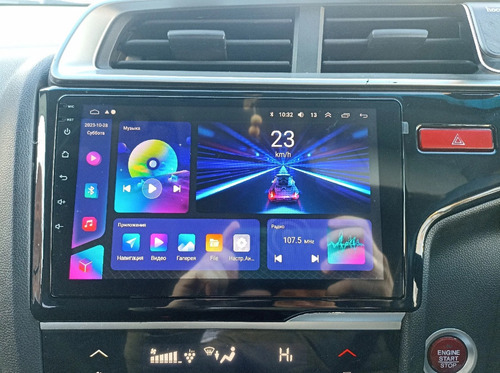 Radio Android Carplay 2+32 Honda Fit 2015-2020 Foto 4