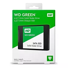 Disco Solido Western 480gb Wds480g3g0a Western Digital Green