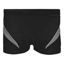  Traje De Baño Barracuda Hombre Boxer Clip Negro-gris