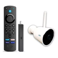 Fire Tv Stick Lite Alexa + Câmera Wifi Inteligente 32gb