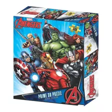 Puzzle Rompecabeza Marvel Avengers 500 Piezas Prime 3d