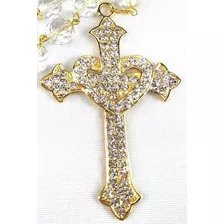 Crucifixo Cruz Para Terço De Noiva Banho Ouro Vários Modelos