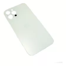 Refaccion Tapa Trasera Plata Cristal Para iPhone 12 Pro Max