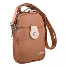 Bolsa Portacelular Varios Compartimentos Elegante Y Amplia