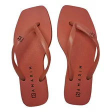 Chinelo Feminino Solarize Slim Bico Quadrado Leve Ramarim