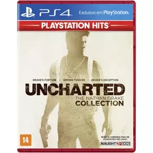 Jogo Uncharted: The Drake Collection Hits - Ps4 Físico