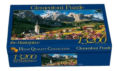 Quebra-cabeça Clementoni High Quality Collection Sellagruppe  - Dolomiten 38007 De 13200 Peças