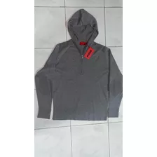 Sudadera Hugo Boss, Talla Mediana-grande, Gris, Original