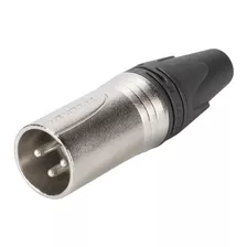 Conector De Audio Neutrik Xlr Macho 3 Polos / Nc3mxx