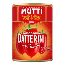 Lata De Tomate Pomodorini Datterini Mutti 400gr Italia Mutti Pomodorini Tomates Enteros. - Lata