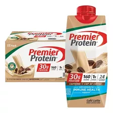 Premier Bebida Energetica Cafe Latte Caja Con 15 Pz