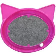 Brinquedo Arranhador Supercat Relax Pop P/ Gatos Furacão Pet Cor Rosa