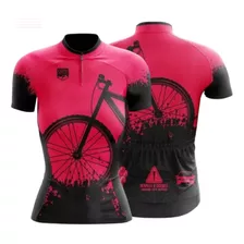 Blusa De Ciclismo Feminina Camisa Para Andar De Bike Uv+50