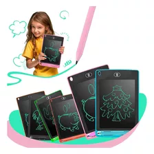 Tablet Infantil Lousa Mágica Tela Lcd De Escrever E Desenhar Cor Azul