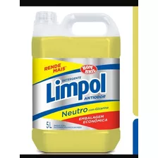 Detergente Liquido Neutro Limpol 5 Litros 