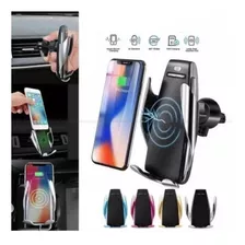 Carregador Veicular Smart Sensor Wireless Charger S5, Taxi