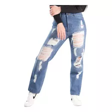 Pantalón Mezclilla Rígida Cl Boy Friend Fit De Mujer 