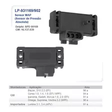 Sensor Map Chevrolet Corsa 1.0/1.4/1.6 Efi/mpfi 1994/kadett