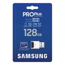 Micro Sd Samsung 128 Gb New Pro Plus Con Lector Usb