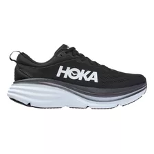 Zapatilla Hoka Bondi 8 Hombre Black/white