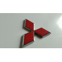 Tapa Centro Rin Mitsubishi Nativa Logo Rojo X1 Mitsubishi NATIVA EX