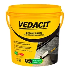 Desmoldante Vedacit 3,6 Litros Desmol Cd Para Concreto 