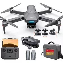 Drone Kf101 Max-s Câmera 4k Gps Gimbal 3 Eixos 5km 2 Bateria