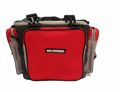 Bolso De Pesca Waterdog Wb1325 Rojo