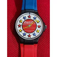 Reloj Coca Cola, Swiss Made, Mujer O Niño, C. Blan (vintage)