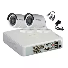 Cámaras De Vigilancia Hikvision Seguridad Dvr Kit 2 Gye