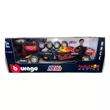 1:24 Redbull F1 Rb16b Sergio Perez Especial 4 Extra Tyres 