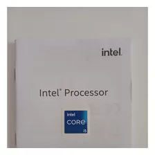 Sticker Microprocesador Intel I5 Con Manual