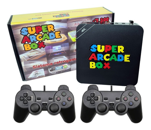 Video Game Retro Super Arcade Box +7300 Jogos Selecionados
